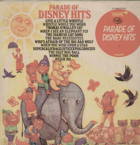 Parade Of Disney Hits English Vinyl LP