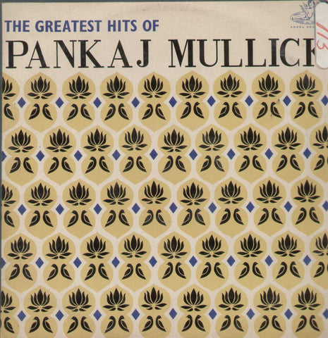 The Greatest Hits Of Pankaj Mullick Bollywood Vinyl LP