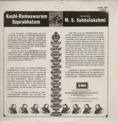 Kashi-Rameswaram Suprabhatam Bollywood Vinyl LP