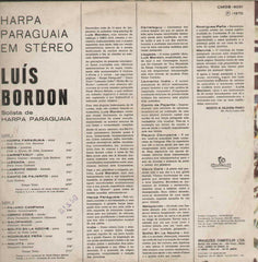 Souvenir From South America Luis Bordon Stereo English Vinyl LP