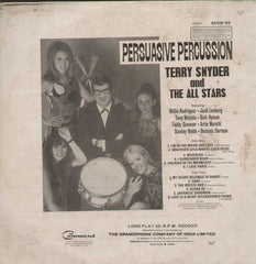 Persuasive Percussion Terry Snyder And The All Stars English Vinyl LP