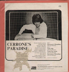Cerrone's Paradise English Vinyl LP
