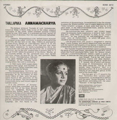 Sri Annamacharya Samkirtanas Bollywood Vinyl LP