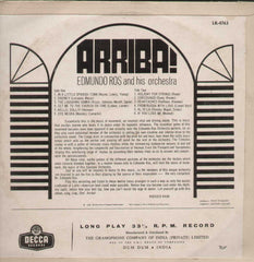 Arriba Edmundo Ros And His Orchestra English Vinyl LP