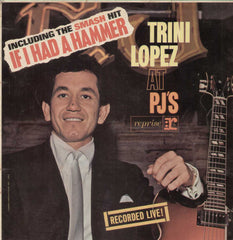 Trini Lopez At Pj's English Vinyl LP