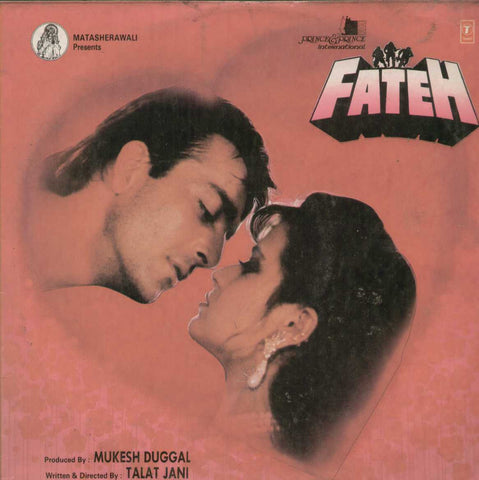 Fateh 1980 Bollywood Vinyl LP