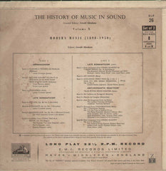 The History Of Music In Sound Vol 10 English Vinyl LP