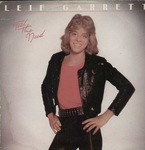 Leif Garrett Feel The Need English Vinyl LP