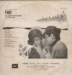 Farz 1967 Bollywood Vinyl LP