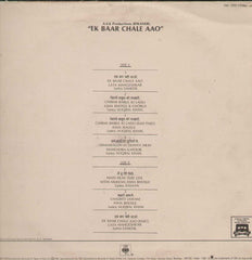 Ek Baar Chale Aao 1983 Bollywood Vinyl LP