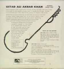 Ustad Ali Akbar Khan - Classical Bollywood Vinyl LP