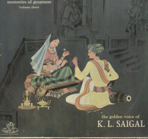 The Golden Voice Of K.L. Saigal Vol 3 - Compilations Bollywood Vinyl LP
