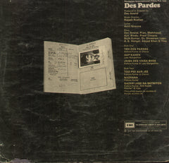 Des Pardes 1970 - Hindi Bollywood Vinyl LP