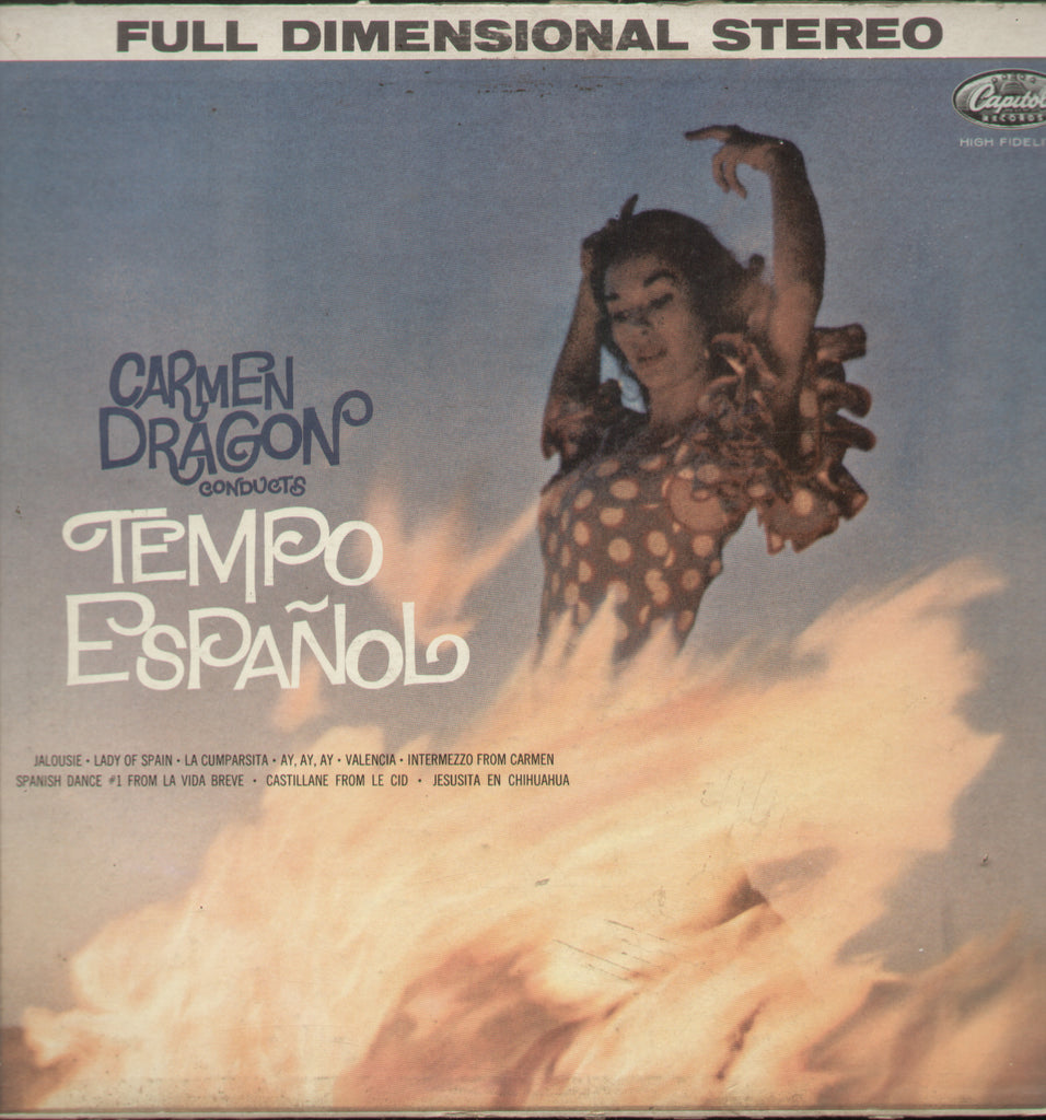 Carmen Dragon Conducts Tempo Espanol - English Bollywood Vinyl LP