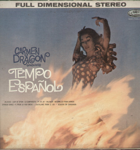 Carmen Dragon Conducts Tempo Espanol - English Bollywood Vinyl LP