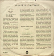 Music of Johann Strauss - English Bollywood Vinyl LP