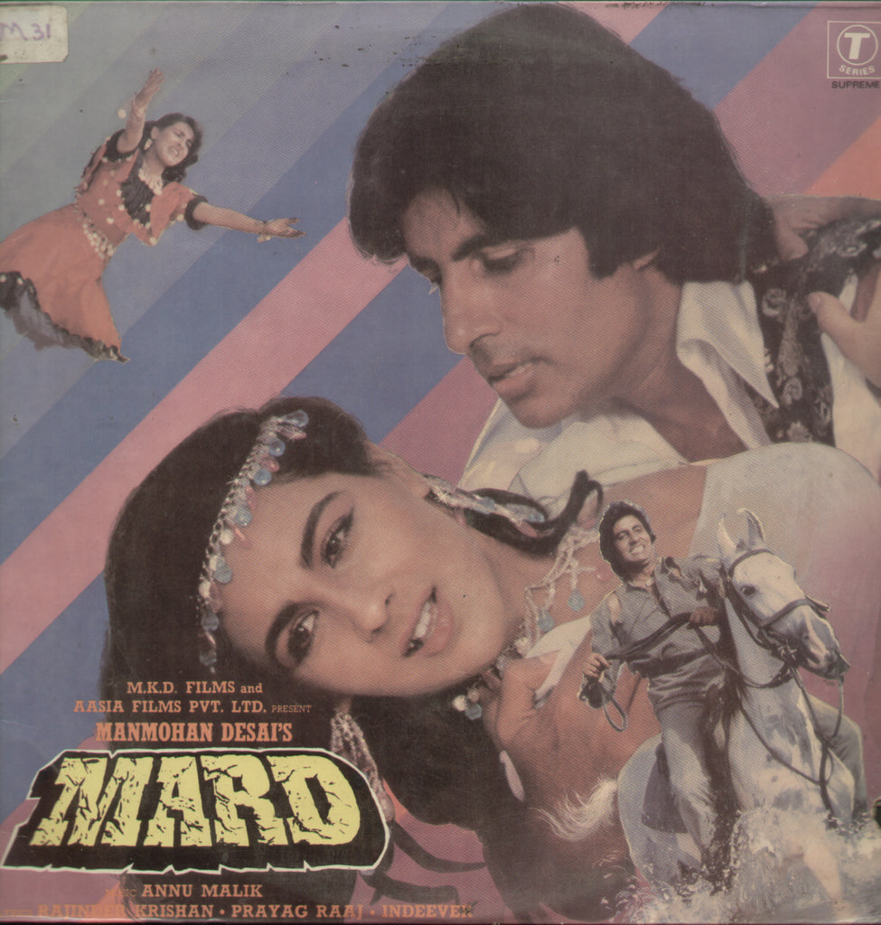 Mard - Amitabh blockbuster - Hindi Bollywood Vinyl LP