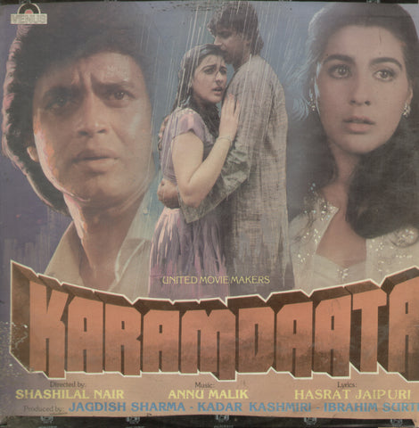 Karamdaata 1986 - Hindi Bollywood Vinyl LP
