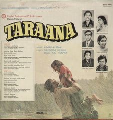 Taraana - Hindi Bollywood Vinyl LP