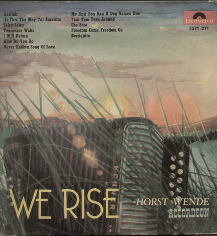 We rise horst wende accordeon - English Bolywood Vinyl LP