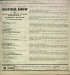Minstrel Show - English Bollywood Vinyl LP