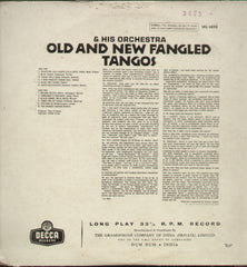 Mantovani And His Orchestra Old And New Fangled Tangos - English Bollywood Vinyl LP