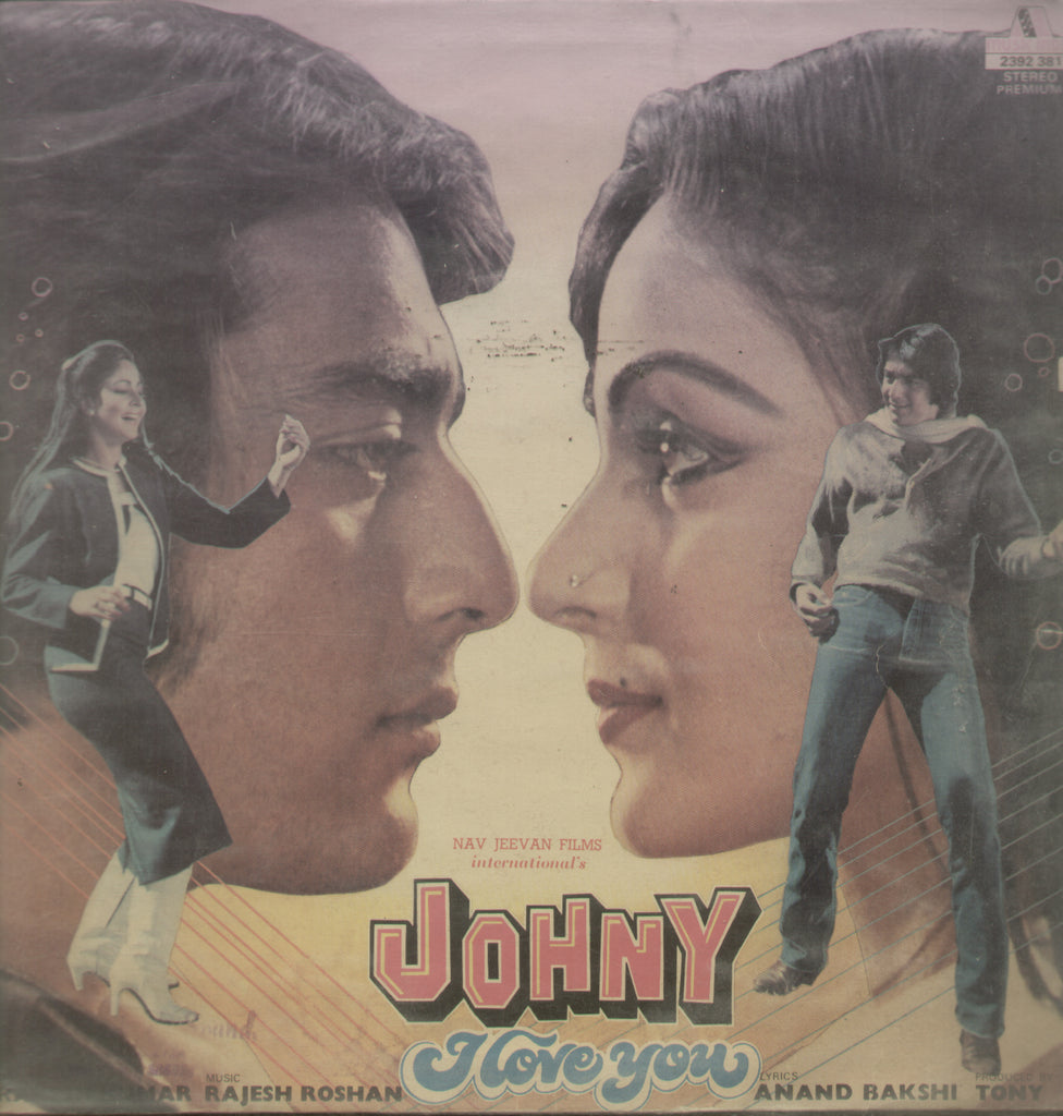 Johny I Love You - Hindi Bollywood Vinyl LP
