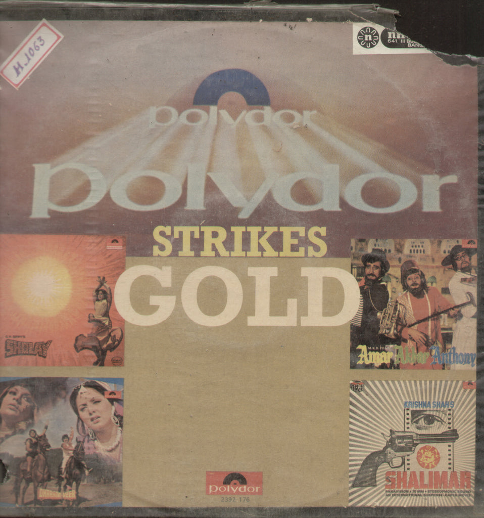 Polydor Strikes Gold - Hindi Bollywood Vinyl LP