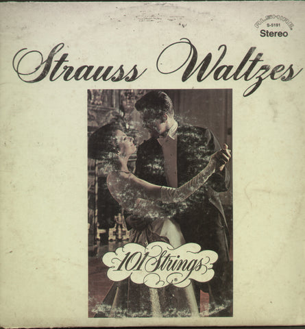 Strauss Waltzes 101 Strings - English Bollywood Vinyl LP