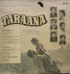 Taraana - Hindi Bollywood Vinyl LP