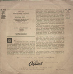 Milhaud - English Bollywood Vinyl LP