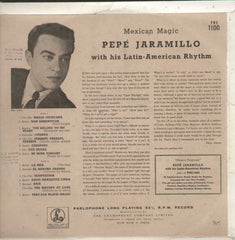 Mexican Magic PEPE JARAMILLO with his Latin American Rhythm English Vinyl LP