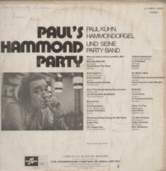 Paul Kuhn Pauls Hammond Party English Vinyl L P