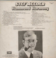 Stef Meeder Hammond Harmony English Vinyl L P
