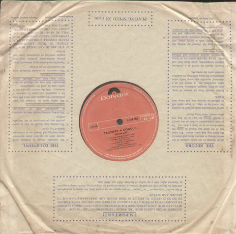 Trumpet A Gogo - English Bollywood Vinyl LP - No Sleeve