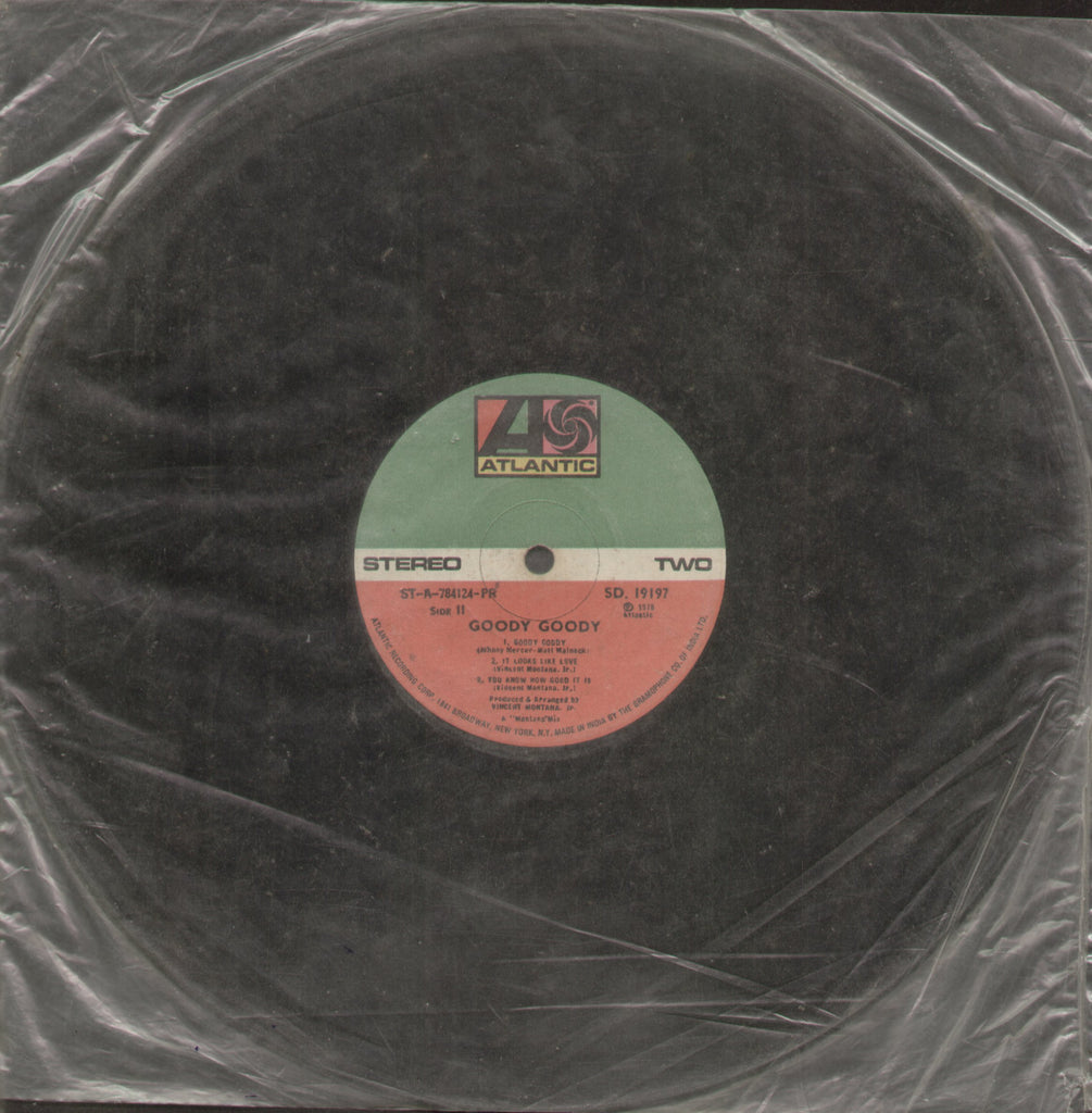 Goody Goody - English Bollywood Vinyl LP - No Sleeve