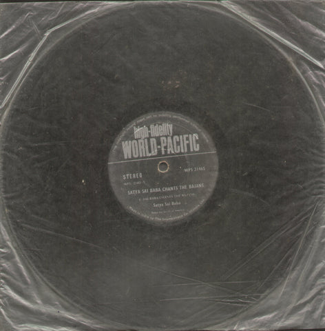 Satya Sai Baba Chants The Bajans - Religious Bollywood Vinyl LP - No Sleeve