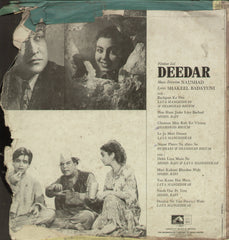 Deedar - Hindi Bollywood Vinyl LP