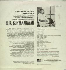 Graceful Veena Melodies R.K. Suryanarayan - Instrumental Bollywood Vinyl LP