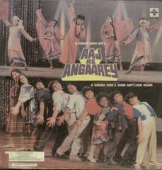 Aaj Ke Angaarey - Hindi Bollywood Vinyl LP
