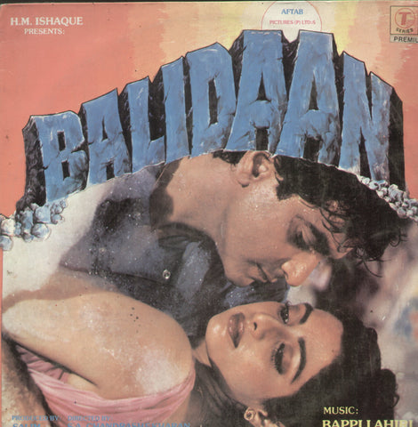 Balidaan - Hindi Bollywood Vinyl LP