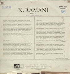 N. Ramani (Flute) - Instrumental Bollywood Vinyl LP