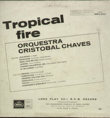 Tropical Fire Orquestra Cristobal Chaves - English Bollywood Vinyl LP