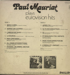 Paul Mauriat Plays Eurovision Hits - English Bollywood Vinyl LP