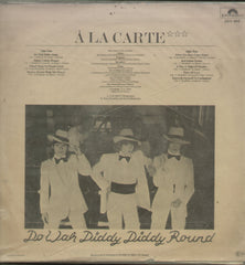 A La Carte Do Wash Diddy Diddy Round - English Bollywood Vinyl LP
