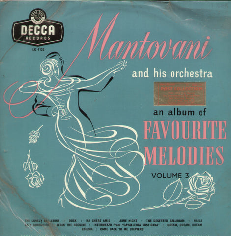 An Album of Favourite Melodies Vol. 3 - English Bollywood Vinyl LP