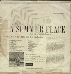A Summer Place and Other Great Themes - English Bollywood Vinyl LP