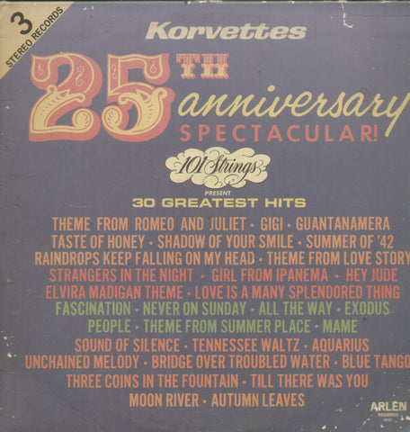 Korvettes 25Th Anniversary Spectacular - English Bollywood Vinyl LP - Dual LPs