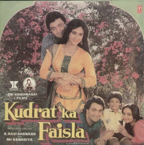 Kudrat Ka Faisla - Hindi Bollywood Vinyl LP