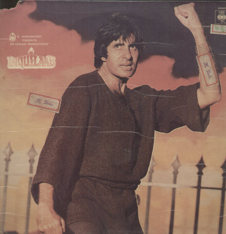 Inquilaab - Hindi Bollywood Vinyl LP